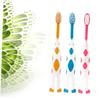 COLLBATH 6pcs Soft Bristle Toothbrush for 2-5 Years Old Non-Slip Handle Oral Care Brush for Boys and Teeth and Gums Bathroom Accessories 6 Pieces (2 Sets of 3) view 2
