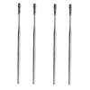 Anneome 4pcs Stainless Steel Earwax Removal Tools Spring Spiral Ear Picks Non-Slip Ear Cleaning Spoons Safe for Practical view 1