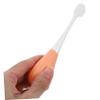 CONGARTENO Cute Toothbrush for Soft Bristles Manual Toothbrush for Ages Comfortable Grip and Handle Creative Hot Air Balloon Design in Orange view 4