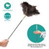 Extendable Ostrich Feather Duster 27-94 Inch, Natural Cleaning Duster Extension Pole Reusable for High Ceilings, Fans, Blinds, Furniture, Interior & Roof Dusting(one Pack) view 4