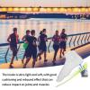 Height Increase Shoe Insoles Breathable Elastic Shock Absorbing Invisible view 2