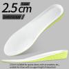 Height Increase Shoe Insoles Breathable Elastic Shock Absorbing Invisible view 4