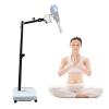 Adjustable 70-130CM Electric Rotating Therapy Device Stand, 360 Rotation with Base Rollers, Ideal for Physical Therapy Clinics, Beauty Salons, Home Use view 1