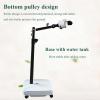 Adjustable 70-130CM Electric Rotating Therapy Device Stand, 360 Rotation with Base Rollers, Ideal for Physical Therapy Clinics, Beauty Salons, Home Use view 4