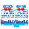 12-in-1 Lithium Orotate 5mg 10mg with Ashwagandha & L-Theanine, Lithium Orotate for Mood, Calm, Cognitive & Brain, High Bioavailability Trace Mineral, Lemon Balm, Magnesium Glycinate, 2 Pack view 1