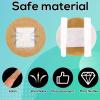 200pcs Small Round Circle Dot Plasters for Wounds, 4 Styles Mini OvalFlexible Tiny Square Adhesive Bandage for Hiding Skin Nose Hands Face Spots Ideal First Supplie (4 Sizes) view 4