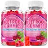 XIAAN Beet Root Gummies for Women & Men, Beetroot Supplement Beet Chews with Vitamins Grape Seed for Antioxidant Supoort & Immune Health, Sugar-Free/Vegan/Organic,Raspberry Flavor 120 Count view 1