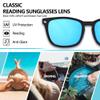 FSRTEP 3 Pack Reader Sunglasses For Women Classic Retro Reading Sunglasses UV400 With Metal Hinge Not polarized +3.25 view 4