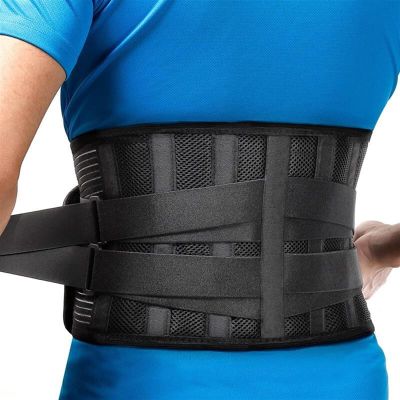 Lumbar Back Support Belt Men Women Lower Back Brace Pain Relief Breathable Waist Brace Weight Lifting Abdominal Belts Lumbar Spine Decompression Belt