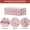 Nialnant 8 Pcs Kitchen Dish Rags,100% Cotton Kitchen Towels view 4