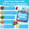 Sijigood 180 Count | Ashwagandha GummiesAshwagandha Supplements with L-Theanine & GABASupport zzZ, Md, Relaxation, Daily Balance, Mind-Body Wellness for Women & Men view 2