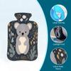 Hot Water Bottle with Cover 2L Cute Tree Leaf Koala Hot Water Bag for Pain Relief Period Cramps, Winter Warmer view 4