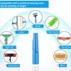 Glass Cleaning Brush Home Water Fed Telescopic Pole Kit Solar Panel Brush Rotating for Photovoltaic PanelWindow Cleaning Pole with Brush - Water/Hose Fed Equipment for Solar Panels and Phot view 2