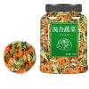 Dehydrated vegetables, dried greens and scallions, carrots, freeze-dried vegetables 250g/can, seasoning packet, soup ingredients, instant noodle side dishes, ready meals, mixed greens, Vegan (1 can) view 1