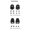 Startbuymore Plastic Replacement Heel Pads for Road Bike Shoes Models For RC900 901 902 903 Designed to Maintain Balance and Support Daily Cycling Activities (D) view 2
