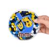 M&M'S Milk Chocolate Round Hanukkah Gift Box - Blue, Yellow & White M&M'S Chocolate Candies with Hanukkah Themed Images view 3