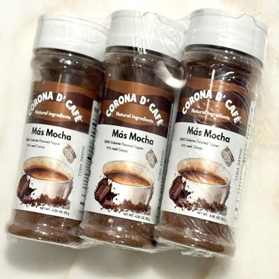 Corona D'Cafe, Mas Mocha-Natural flavored topping- 4.35 oz bottle, 3 Pack of bottles