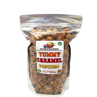 All Natural, Old Fashioned Yummy Caramel Popcorn made with Organic Popcorn & NO Preservatives! (1/2 Gallon) 12 oz