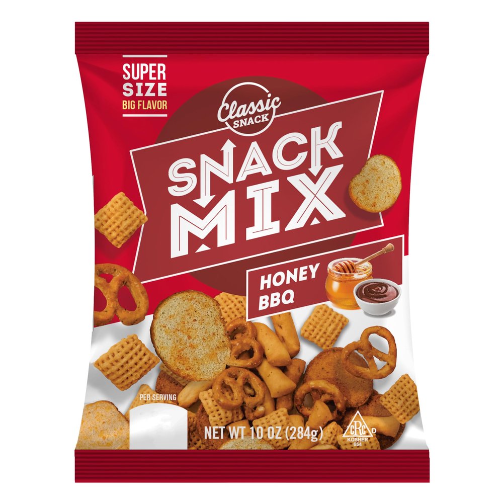 Classic Snack, Honey BBQ Party Mix, 10oz Bag