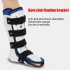 Adjustable Knee Brace Support Adjustable Hinged Knee Brace Support,Knee Fixed Brace Fracture Rehabilitation Cover Ankle Protector Calf Fracture Support Sprain Bracket L)(With Guard Plate (Left)-L) view 2