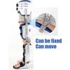 DJVHSRI Hinged Knee Support Brace Hinged Knee Brace,Knee Joint Fixation Bracket Adjustable Hip,Knee,Ankle and Foot Orthosis Support Joint Stabilizer(Right-M-Medium) view 4