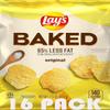 Baked Original Potato Crisps | 1.125 oz Snack Bags (Pack of 16) | Crunchy Value Pack with Mystery Gift | Single-Serve Chips for Lunch, Parties & On-the-Go Snacking | Bundled by SUPERDEALS view 1