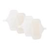 VALICLUD 4pcs Washable Reusable Menstrual Pads for Women Breathable Cotton Sanitary Pads with Lace Smooth Absorbent Feminine Hygiene for Period Leak Protection view 1
