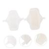 VALICLUD 4pcs Washable Reusable Menstrual Pads for Women Breathable Cotton Sanitary Pads with Lace Smooth Absorbent Feminine Hygiene for Period Leak Protection view 3