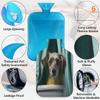 YPPAHHHH 2L Hot Water Bottle with Soft Cover Funny Dog Bathtub Reusable Hot & Cold Therapy Bag for Pain Relief Menstrual Cramps, Feet Warmth Winter Gift view 3