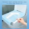 UEBDHSOJ 25 Pcs Disposable Toilet Seat Covers, Individually Wrapped, Large Waterproof Portable for Travel, Public Restroom, Hotel, Airplane,150pcs view 2