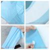 UEBDHSOJ 25 Pcs Disposable Toilet Seat Covers, Individually Wrapped, Large Waterproof Portable for Travel, Public Restroom, Hotel, Airplane,150pcs view 4