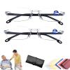 ONWSS Blue Glasses,Automatic Zoom Blue Light Blocking Reading Glasses For Women/Men (2PCS) view 1