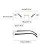 ONWSS Blue Glasses,Automatic Zoom Blue Light Blocking Reading Glasses For Women/Men (2PCS) view 2