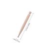 GANAZONO 2pcs Wood Massage Rod Ergonomic Trigger Point Massager Sticks for Neck Shoulder Back Muscle Relief Solid Wood Handheld Tool for Office and Home Therapy view 2
