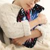 YPPAHHHH 2L Hot Water Bottle with Soft Cover Independense Day Firework USA FlagReusable Hot & Cold Therapy Bag for Pain Relief Menstrual Cramps, Feet Warmth Winter Gift view 2