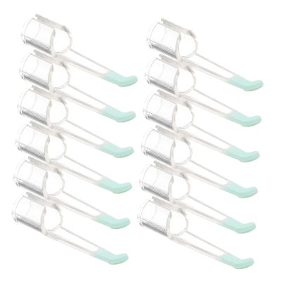 Anneome 12pcs Silicone Earwax Cleaning Tool Replacement Tips Soft Skin-Friendly Ear Spoon Accessories for Teens Adults Safe Reusable Wet Dry Wax Removal Portable Travel-Friendly Design