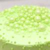 Zali Edible Pearl Sprinkles, Green, 26 Colors Mixed Size view 2