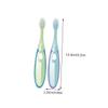 Abaodam 4pcs Toothbrush Soft Bristles Lightweight Dental Care Tool for Ages Training Manual Toothbrush view 2