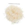 Abaodam Crinkle Cut Raffia Paper Shred Filler Milk White Basket Filling for Weddings Birthdays Valentine's Day Decorative Packaging and Craft Use view 2