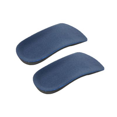 Yardwe Orthotic Insoles with Metatarsal Pad EVA Cushion Arch Support for Women Small Flat Feet Correction Plantar Fasciitis Relief Heel and Arch Stabilizer Pads in Blue and Black