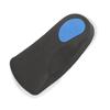 Yardwe Orthotic Insoles with Metatarsal Pad EVA Cushion Arch Support for Women Small Flat Feet Correction Plantar Fasciitis Relief Heel and Arch Stabilizer Pads in Blue and Black view 2