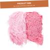 TOYANDONA 2 Packs Pink Shredded Tissue Paper Basket Filler Light Paper Shred for Boxes Party Favor Decorations DIY Box Filling for Easter Wedding Anniversary view 2