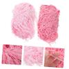 TOYANDONA 2 Packs Pink Shredded Tissue Paper Basket Filler Light Paper Shred for Boxes Party Favor Decorations DIY Box Filling for Easter Wedding Anniversary view 4