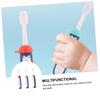 Didiseaon 3pcs Cartoon Soft Bristles Toothbrushes for Ages Safe Material Ergonomic Small Handle for Boys and Manual Teeth Cleaning view 3