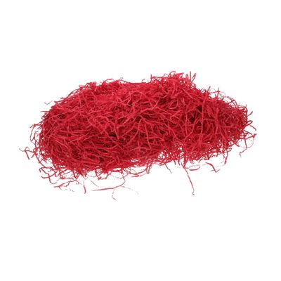 NIYANGLE Red Crinkle Cut Raffia Paper Shred Filler Impact-resistant Basket Cushioning Stylish Wavy Design for Birthday Wedding Valentine S Day Packaging and Decorative Use