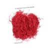 NIYANGLE Red Crinkle Cut Raffia Paper Shred Filler Impact-resistant Basket Cushioning Stylish Wavy Design for Birthday Wedding Valentine S Day Packaging and Decorative Use view 2