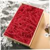 NIYANGLE Red Crinkle Cut Raffia Paper Shred Filler Impact-resistant Basket Cushioning Stylish Wavy Design for Birthday Wedding Valentine S Day Packaging and Decorative Use view 4