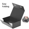 Gift Box With Lid For Present, Magnetic Closure Rectangle Collapsible, Groomsman Proposal, Wedding(Red,1pcs) view 4