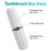 Clofiak 2Pcs Denture Cleaning Brush Kit, False Teeth Toothbrush with Case view 3