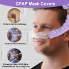 3 Packs Satin CPAP Strap Covers, CPAP Strap Cushions, Comfort CPAP Face Mask Cushion Pads CPAP Mask Covers to fit Dreamwear Universal Silky CPAP Headgear Pads for Reducing Red Marks(Light Purple) view 4